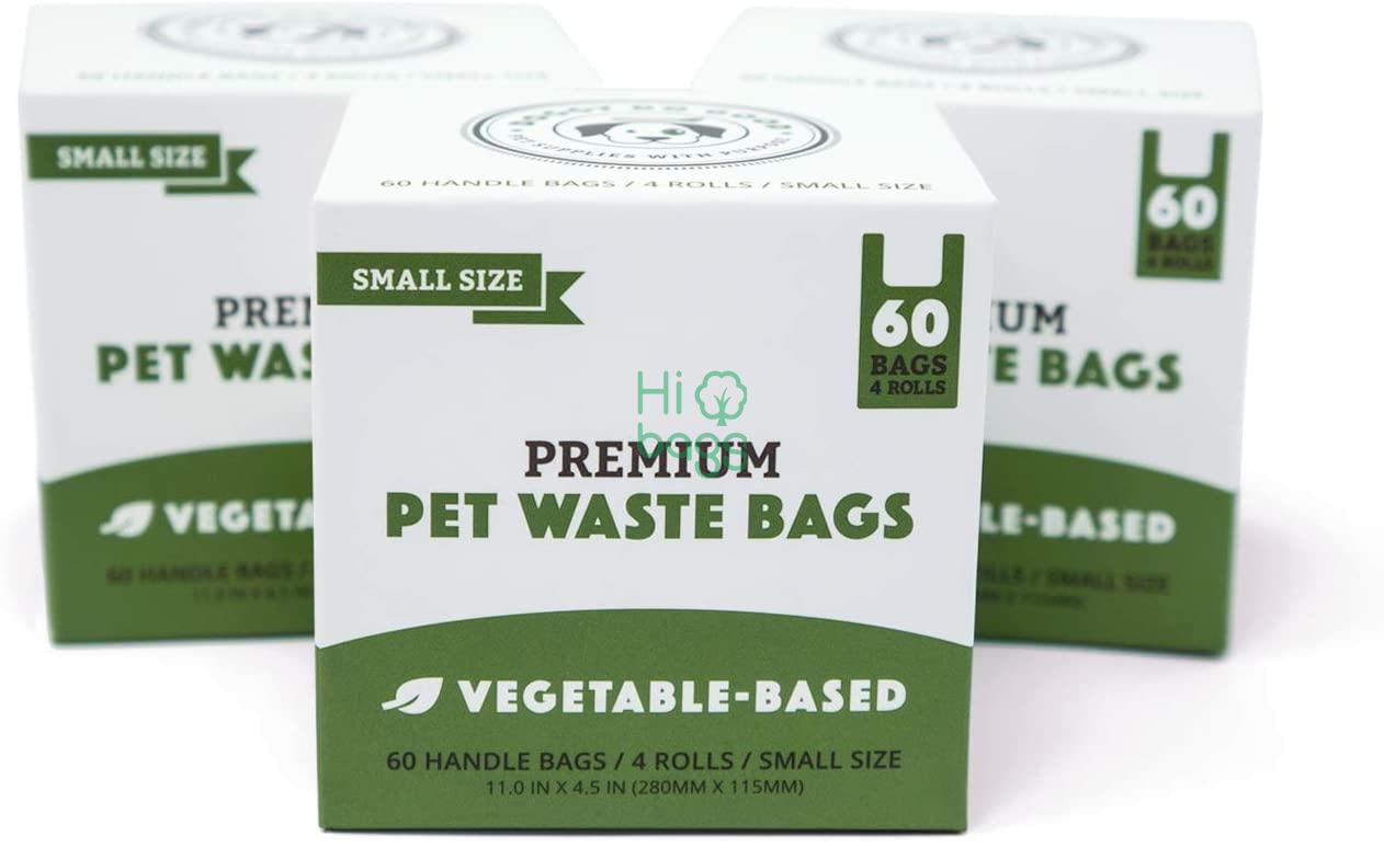 Small Size for Small Breeds Biodegradable Dog Poop Bags M